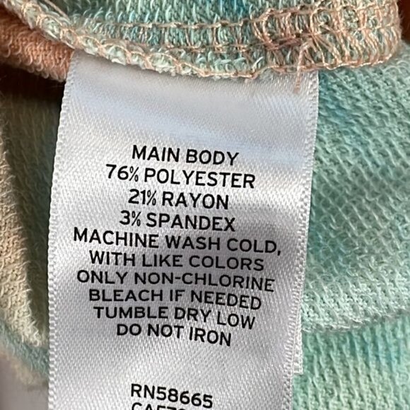 NWT BP Tie Dye Joggers Sweatpants In Blue Pink Tie Dye Sz S - Picture 11 of 12